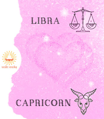 Libra and Capricorn