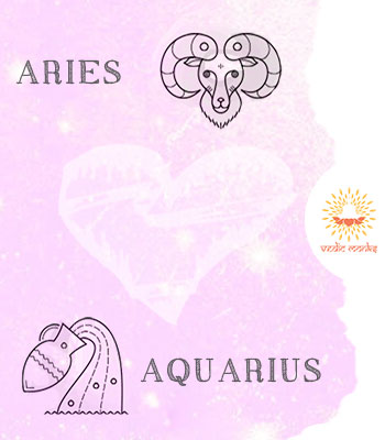 Aries and Aquarius